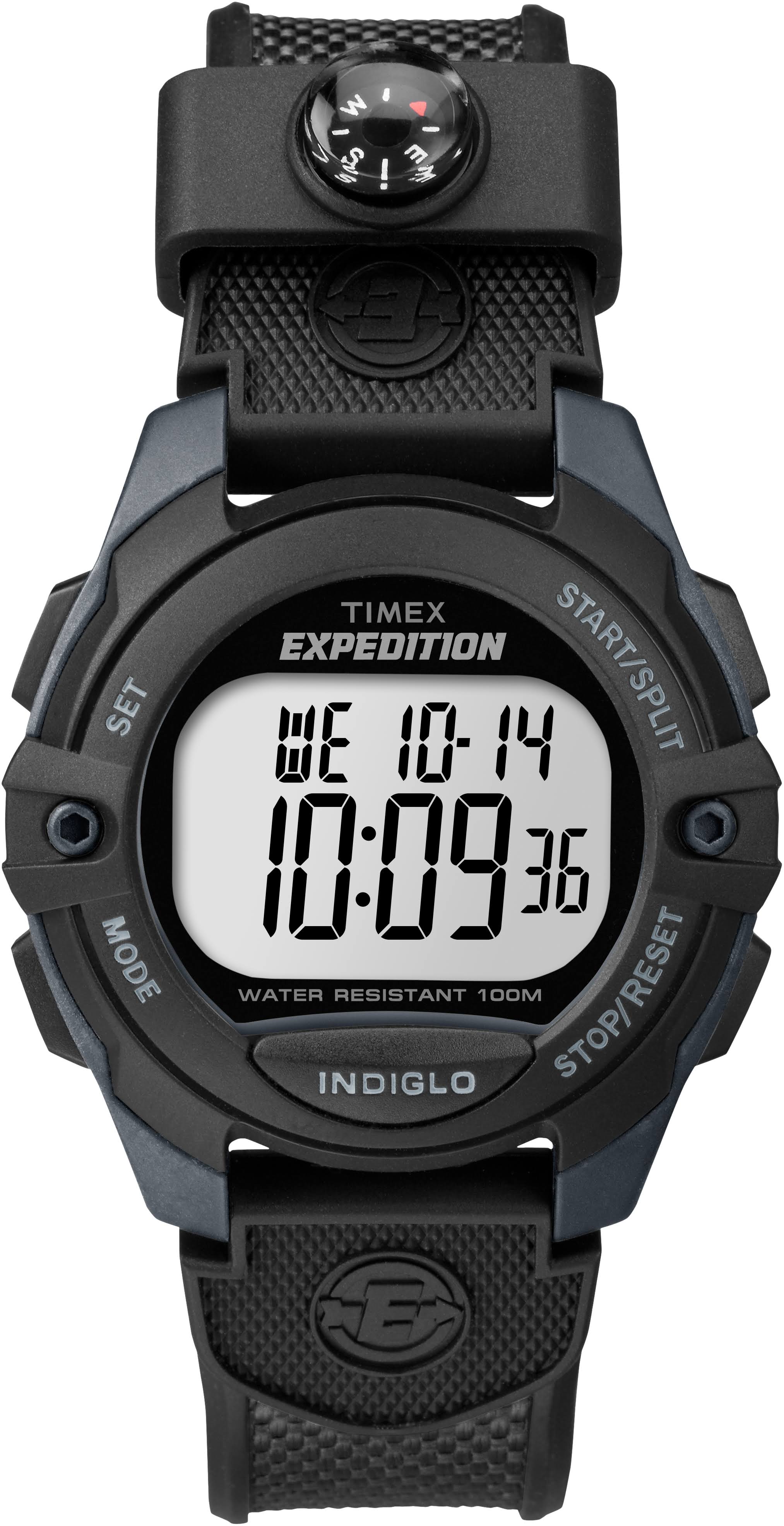 Timex Expedition Chrono/Alarm/Timer, Black