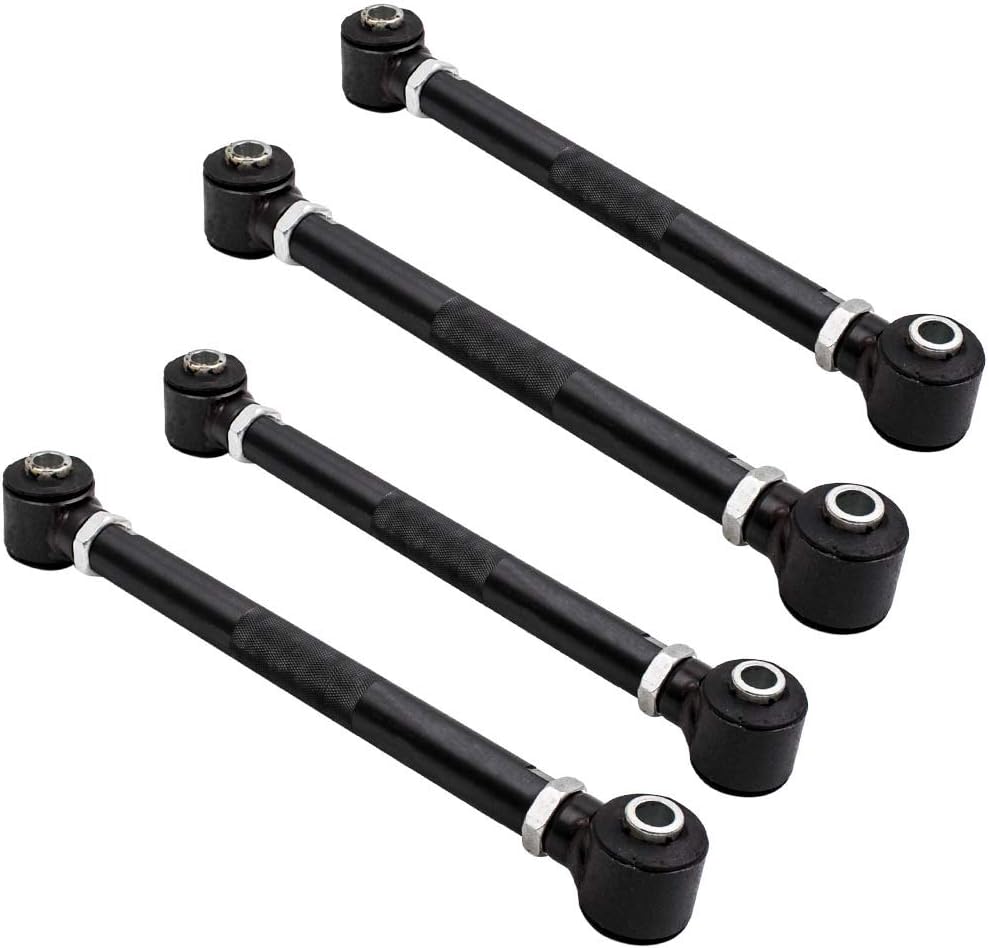 maXpeedingrods 4 Pcs Adjustable Rear Camber Control Arm Toe Ball Joint for Honda Accord 2003-2007 Pilot 2003-2008 Odyssey 1999-2004 for Acura TSX 2004-2008 MDX 2001-2006