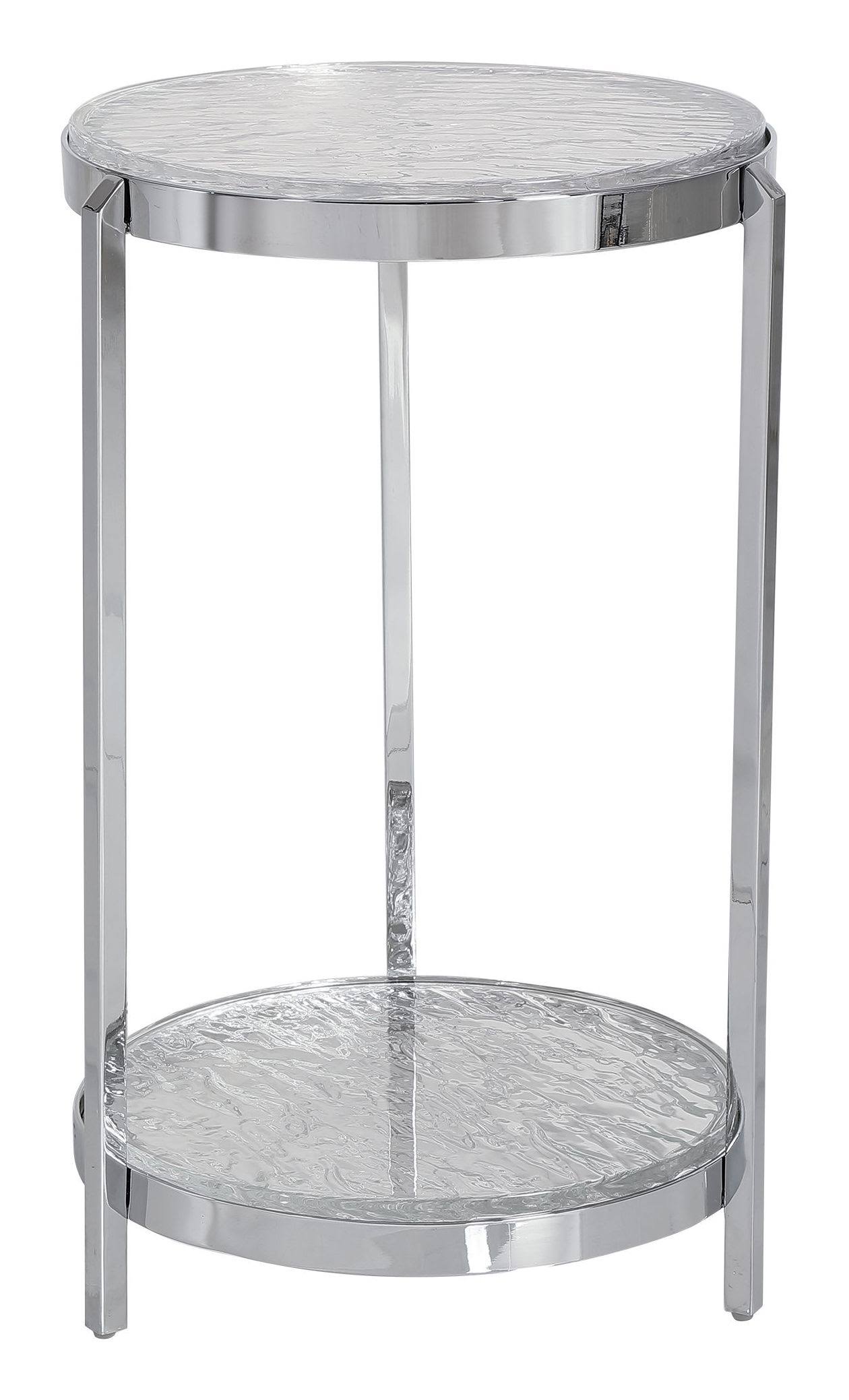 Uttermost 24973 Clarence Textured Glass Accent Table