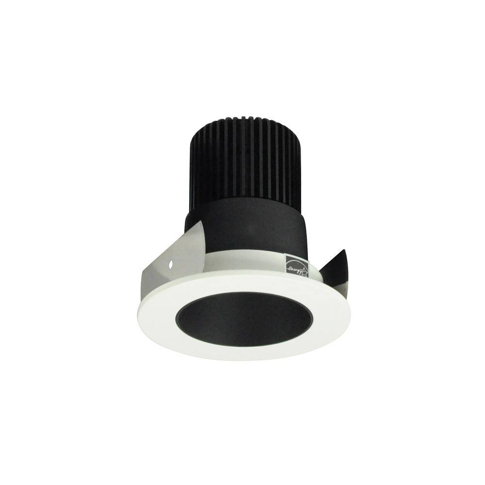 Nora Lighting - NIOB-2RNDCCDXBW - 2`` Round Deep Cone Reg - Iolite - Black / White