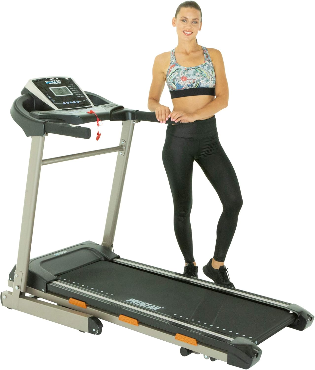 ProGear Electric Treadmill with Goal Setting Computer BT5000 Black