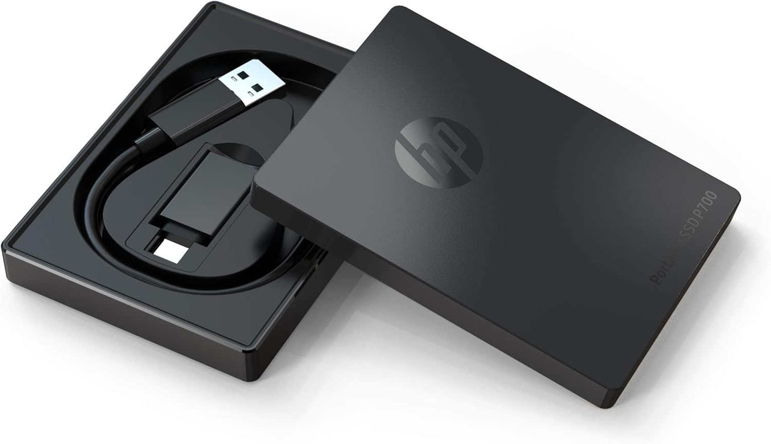 HP P700 1TB Portable External SSD USB 3.1 Gen 2 5MS30AA#ABC Black