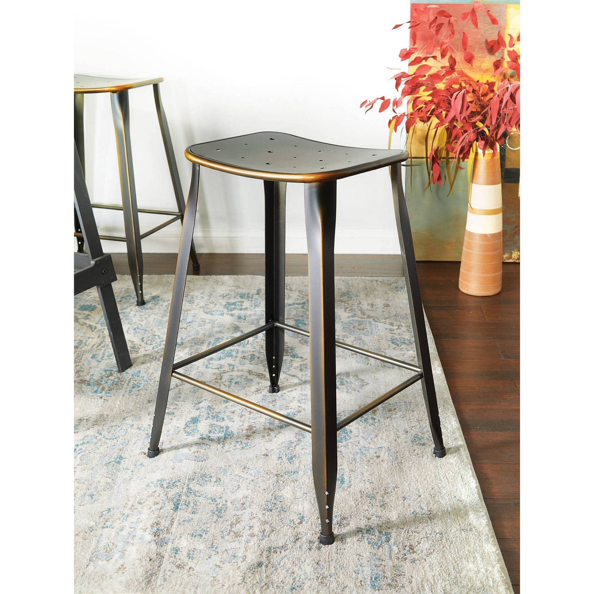 Durham 26x22 Counter Stool 4-Pack - Antique Copper