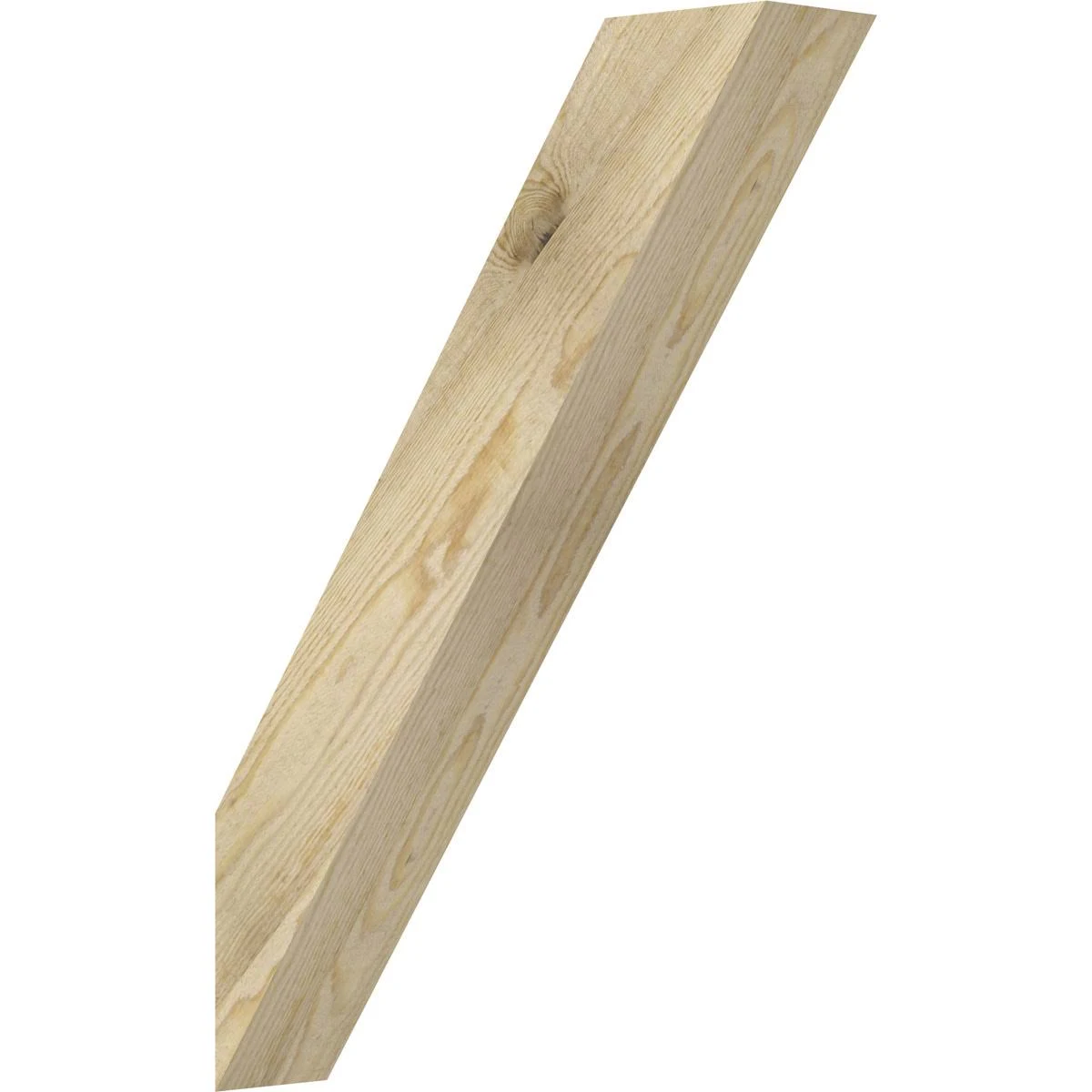 4x22W x 18x22D x 26x22H Traditional Rough Sawn Brace, Douglas Fir