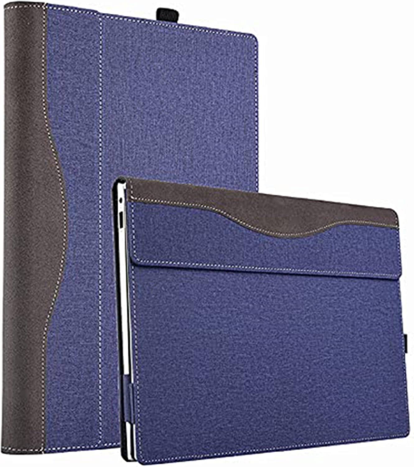 Detachable Laptop Cover for Hp Envy X360-AY Series 13.3 Inch Creative Design Sleeve Case Fully Wrapped to Prevent Breakage (Wine red) Pack of 2