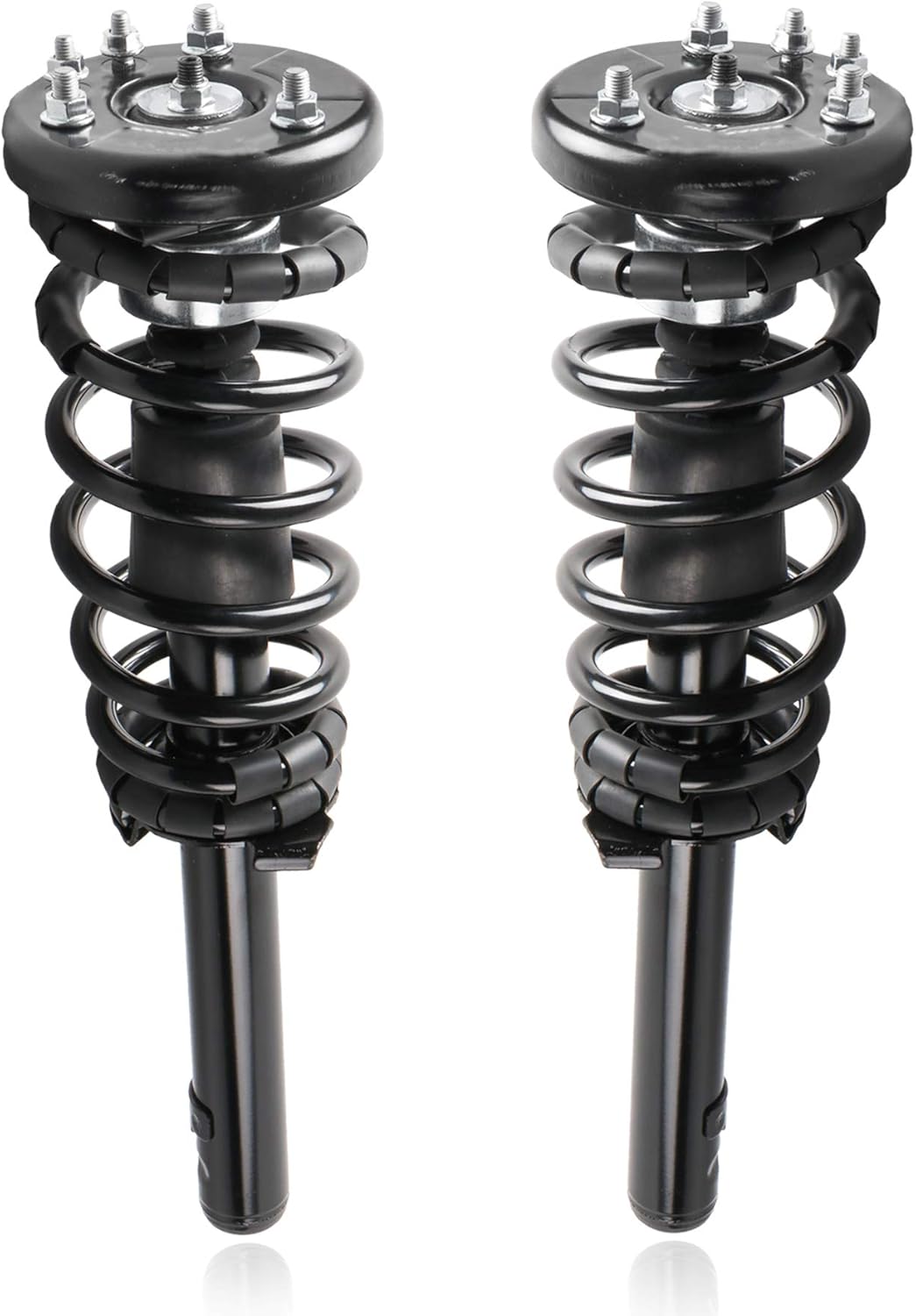 MOSTPLUS 171691 2X Front Complete Quick Install Strut Springs Assemblies Compatible for 98-02 Honda Accord (Set of 2)