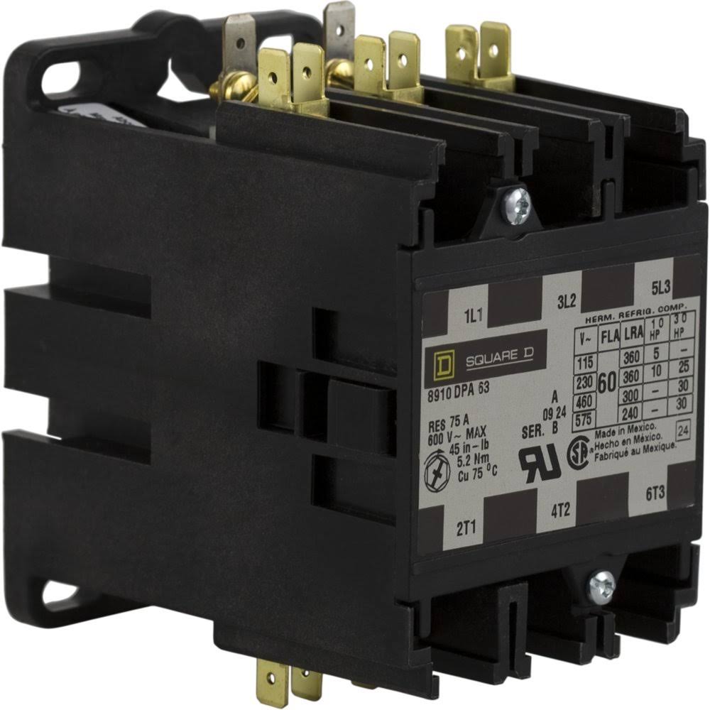 8910DPA63V02 - Square D Definite Purpose Contactor