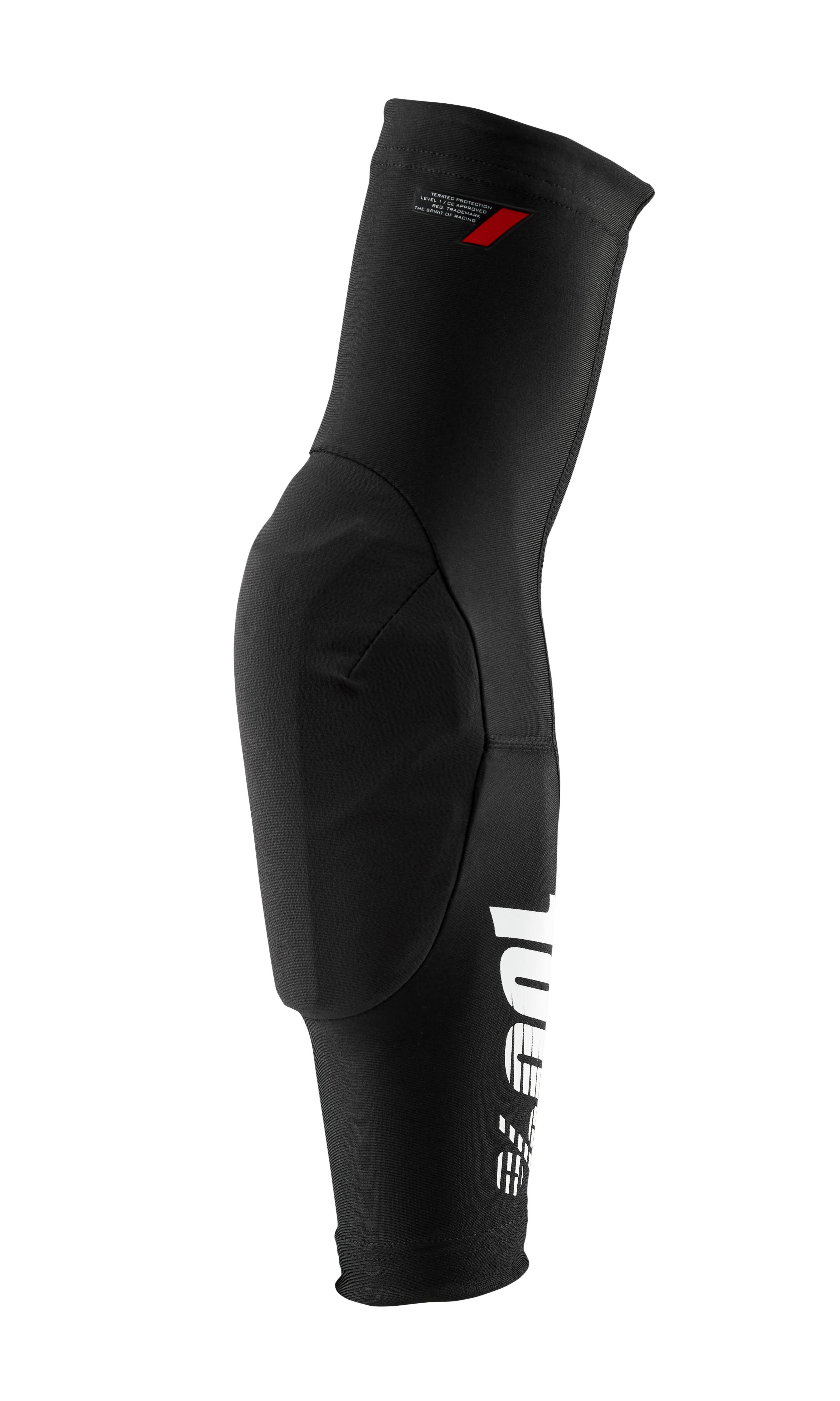 100% Teratec Elbow Guards - Black / Large