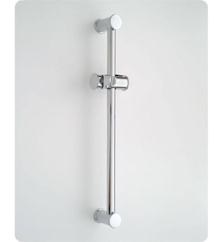 Jaclo 8524-PCH Deluxe Adjustable Wall Bar, Polished Chrome