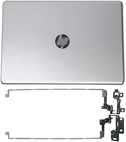 Replacement for HP 17-bs 17-bs0xx 17-bs010ca 17-bs019ds 17-bs025cl 17-bs043cl 17-bs061st 17-bs062st 17-bs153cl 17 Inches Silver Shell LCD Back Cover Top Case Rear lid & Hinges