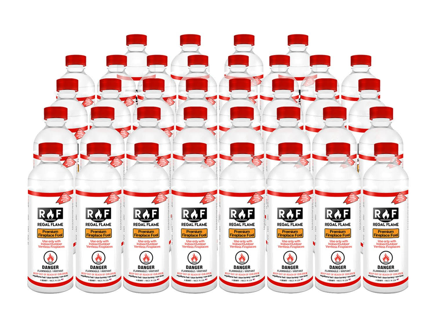 Regal Flame Prime Ventless Bio Ethanol Fireplace Fuel - 36 Quart