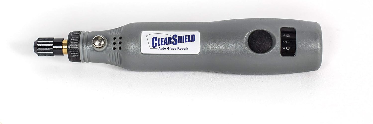 Clearshield Windshield Repair Kit - Window Rock Chip Repair Kit - Cracked Windshield Repair Kit - Auto Glass Repair Kit for 200+ Repairs