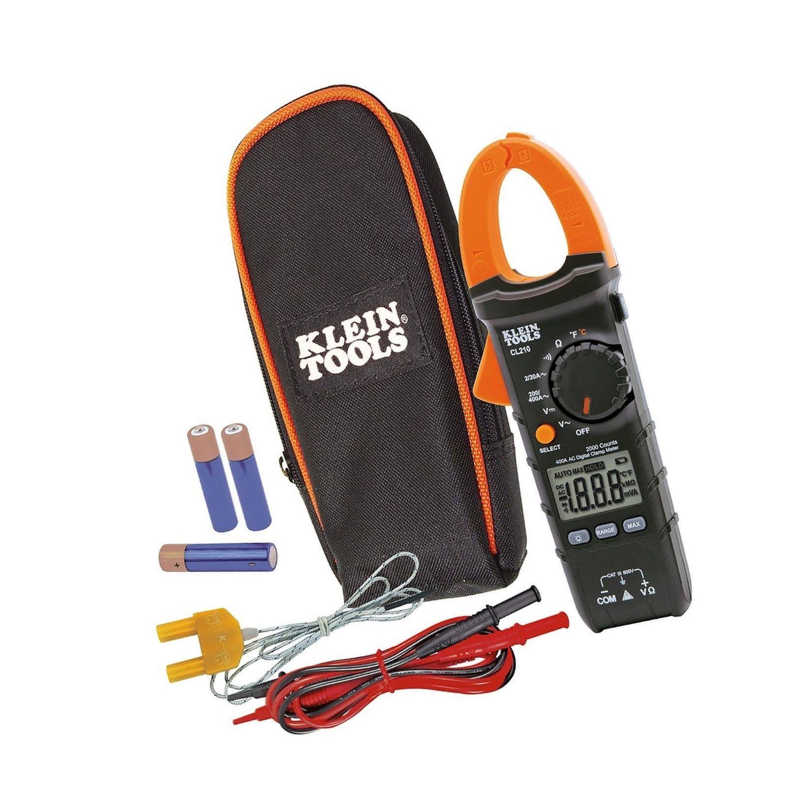Klein Tools CL210 400A AC Auto-Ranging Digital Clamp Meter