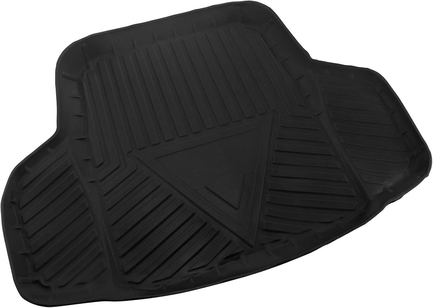 MotorFansClub Cargo Liner Fit for Compatible with Honda Accord Sedan 2018 2019 2020 Trunk Liner Tray Heavy Duty Rubber Rear Cargo Area Mat Waterproof Protector Floor Mat