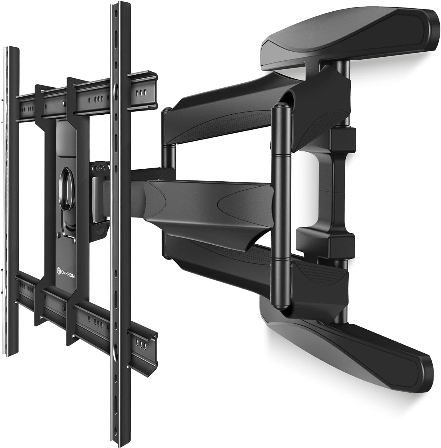 ONKRON TV Wall Mount for Most 42-70 Inch Flat Curved TVs with Swivels, Tilts & Extends 19.7 Inch - Wall Mount TV Bracket VESA 600x400 Fits LED, LCD, OLED, 4K TVs Up to 100 lbs Pack of 2