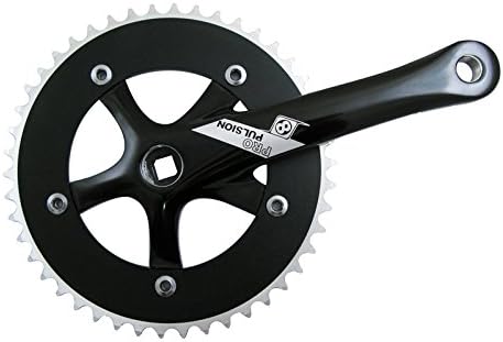 Origin8 Pro Pulsion Single Speed Crankset, Black