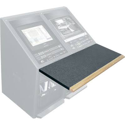 Middle Atlantic WS1-S18-GOF Console Work Surface, Beveled Oak TRIM, Single Bay