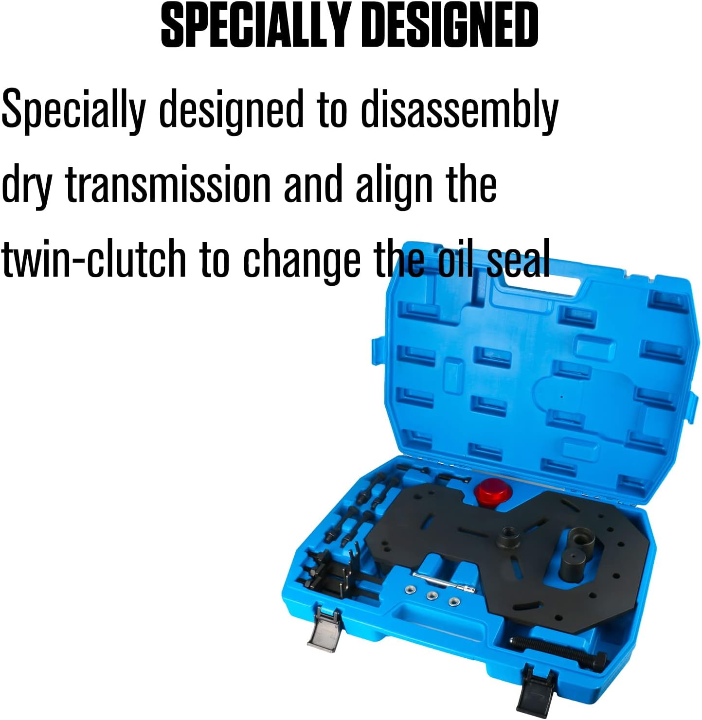 CATUDIY Dual Clutch Transmission Installer and Remover Tools, DPS6 Dual Clutch Disassembly Tool Clutch Remover Kit Compatible for Ford DSG Volvo Focus Replace FM Number 307675