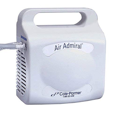 ADMIRAL 7920200 Cole-Parmer Air Diaphragm Vacuum/Pressure Pump, 0.37 cfm, 115 VAC