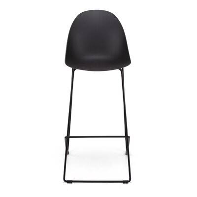 Mantorville Series Accent 30x22 Bar Stool Orren Ellis Seat Color: Black