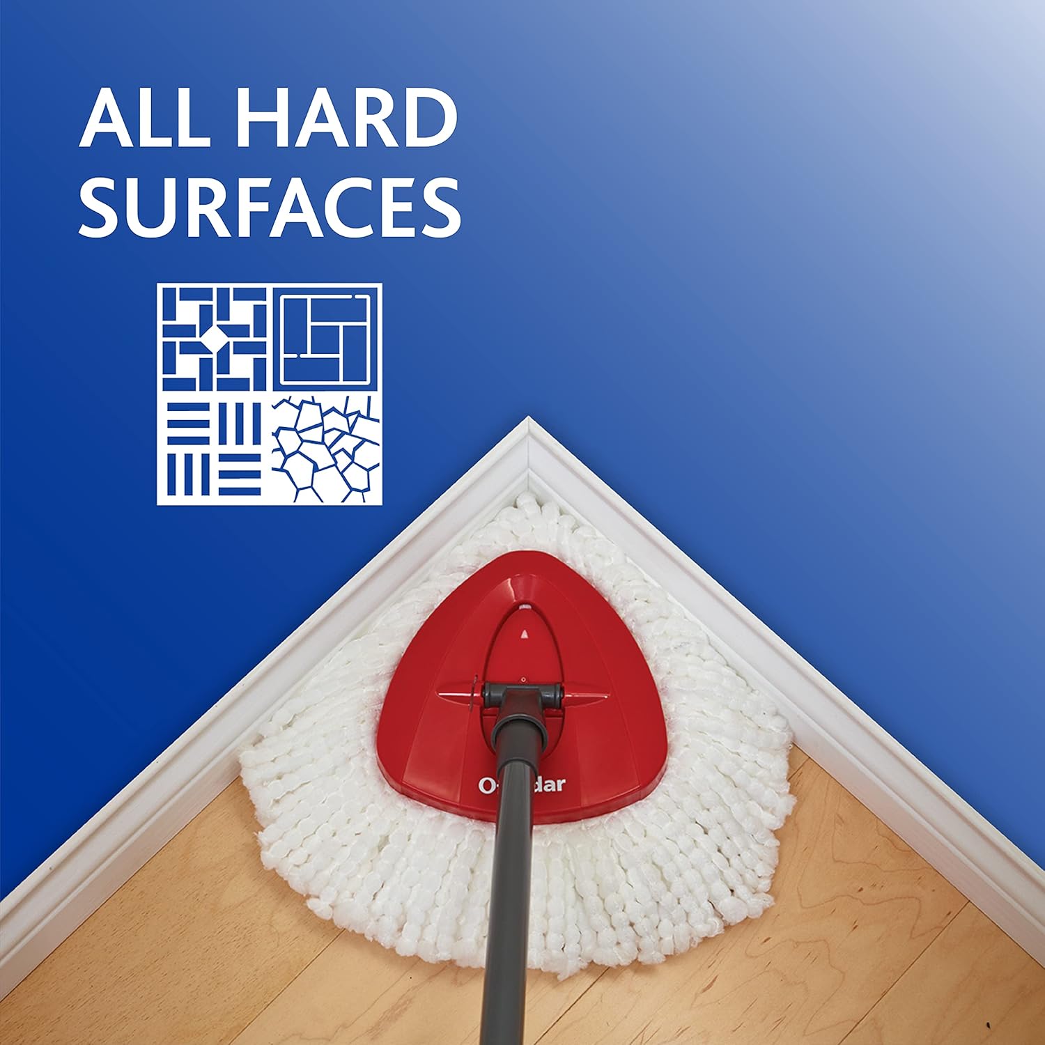 O-Cedar EasyWring Spin Mop Refill (Pack - 12)