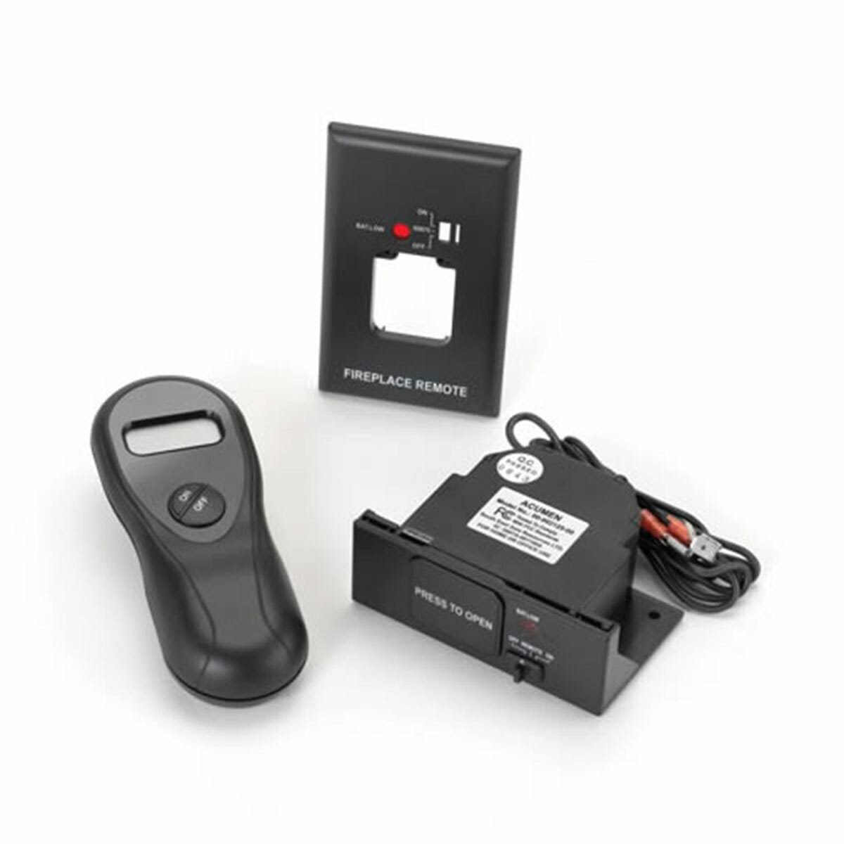 Hearth Products Remote Control with Temperature Display for Hargrove Logs and Other Manufacturers