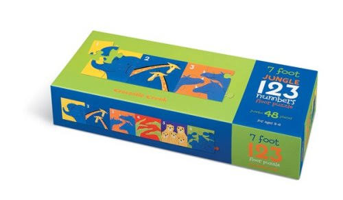 Crocodile Creek Jungle 123 7 Foot Long Across The Room Puzzle