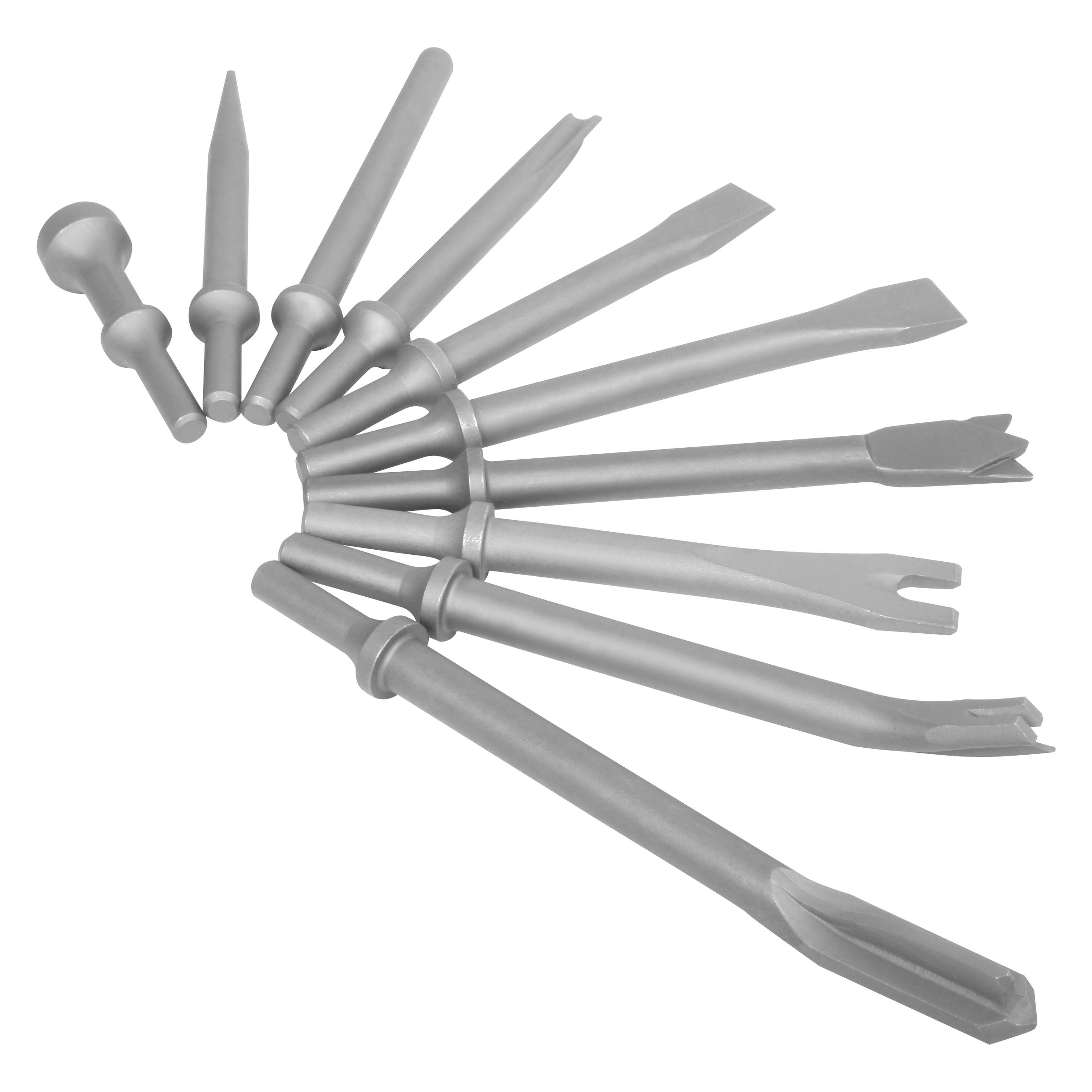 Sunex ACS10 10-Piece Air Chisel Set