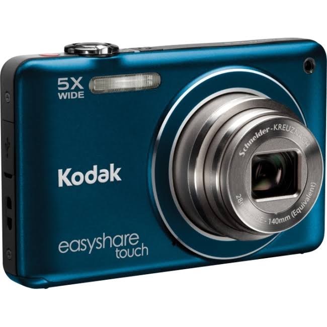Kodak EASYSHARE TOUCH M5370 - Digital camera - compact - 16.0 MP - 720p - 5x optical zoom - Schneider-Kreuznach - blue
