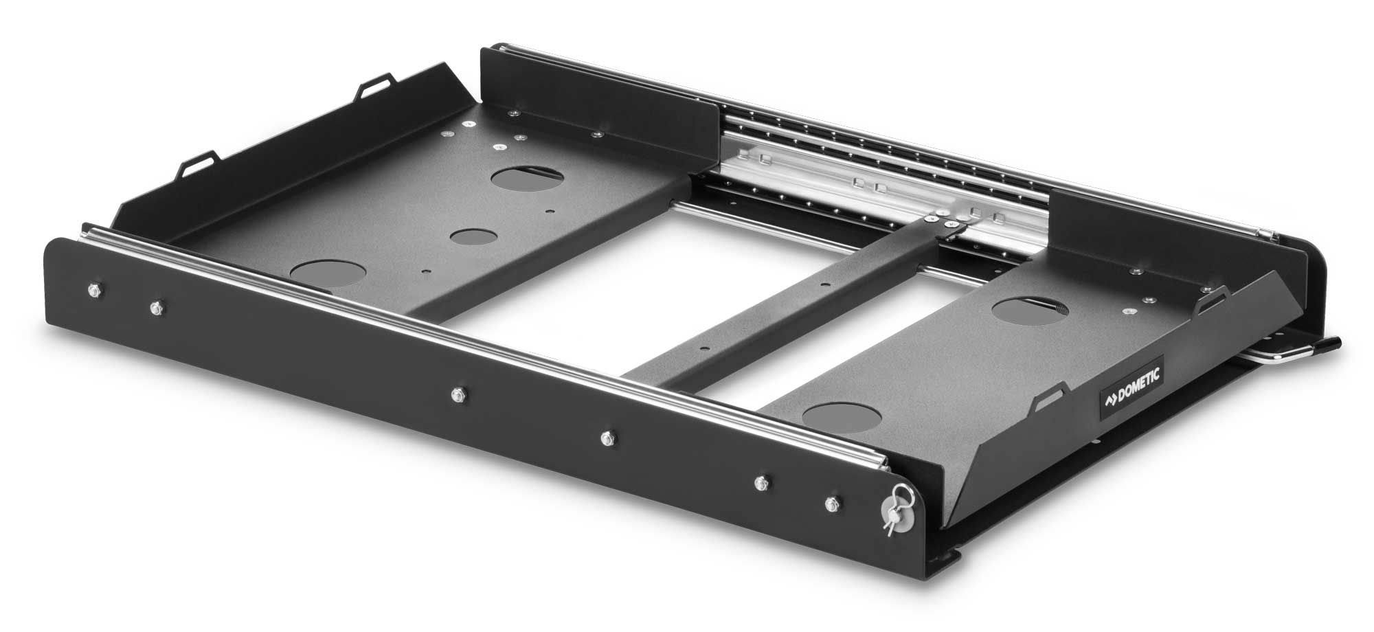 Dometic CFX-SLD5065B CFX 50 and CFX 65 Black Fridge Slide Mount