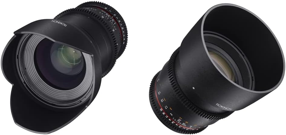 Rokinon Cine DS DS35M-MFT 35mm T1.5 AS IF UMC Full Frame Cine Wide Angle Lens for Olympus and Panasonic Micro Four Thirds,Black