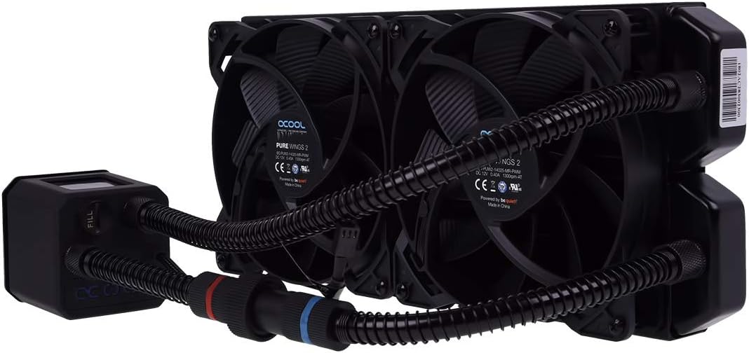 Alphacool 11287 Eisbaer 280 CPU - Black Water Cooling Kits, Systems and AIOs