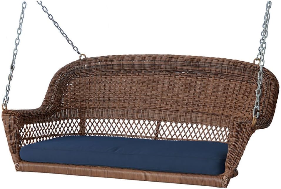 Jeco W00207S-D Resin Wicker, Black