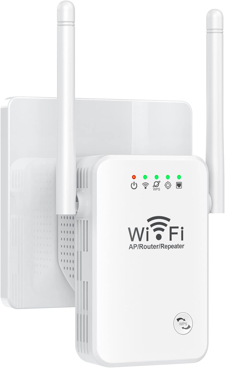 WiFi Extender ,WiFi Booster, WiFi Repeater - Coverage up to 2640sq.ft and 25 Devices , WiFi Range Extender Internet Booster ,Home Wireless Signal Booster,Easy 1-Tap Setup Pack of 2