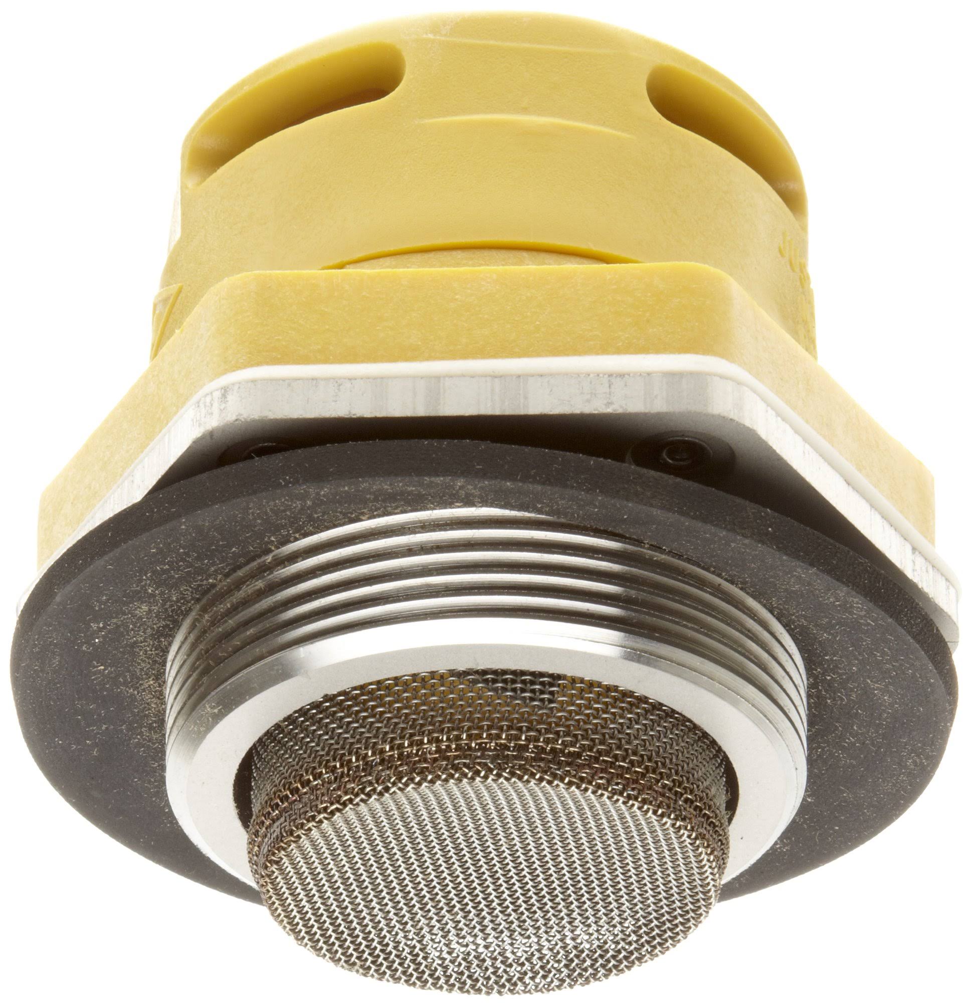 Justrite 08006 Drum Vent,single Action, PE and SS