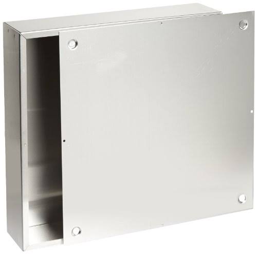 Bud Industries AC-1431 Aluminum Chassis 17 Length x Width 4 Height Natural Finish at MechanicSurplus.com