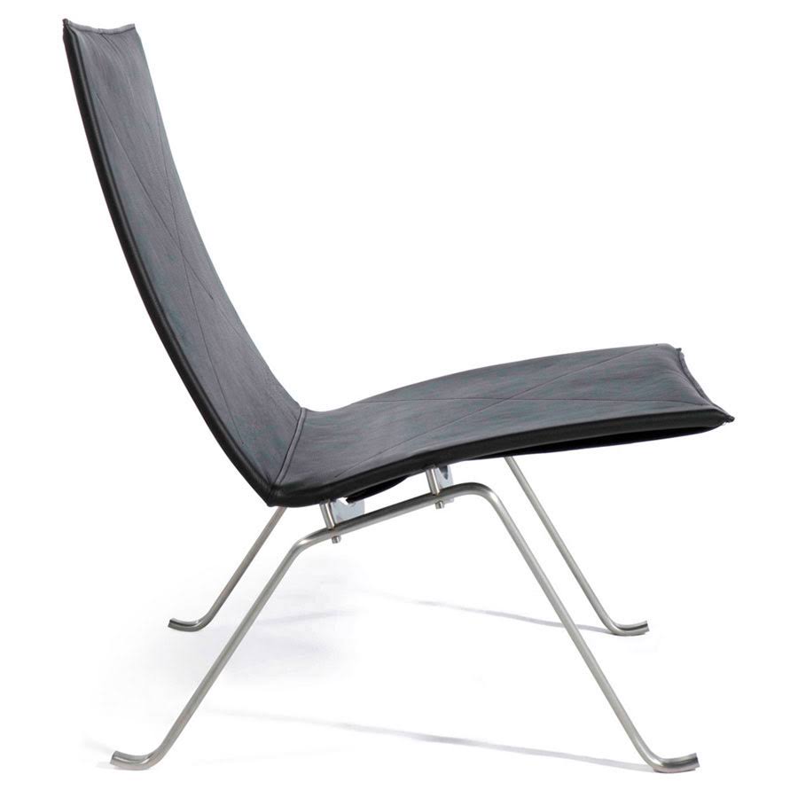 Aeon Furniture Fairfax Lounge Chair, Black