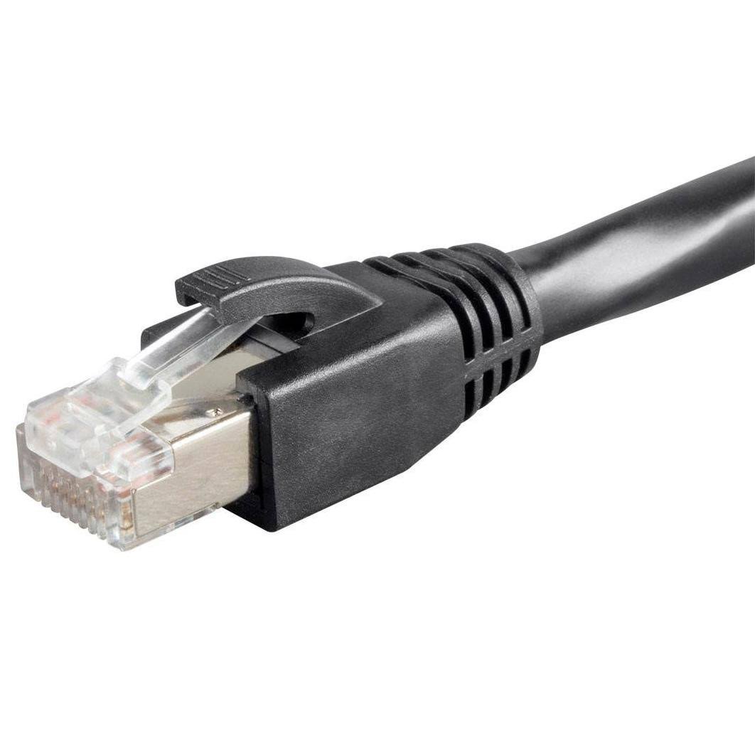Monoprice Entegrade Series Patch cable - CAT 6 - Foiled unshielded twisted pair (F/UTP) 100 ft - Black