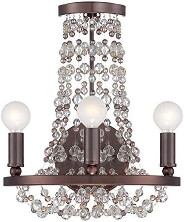 Channing 3 Light Chocolate Bronze Sconce Pack of 2