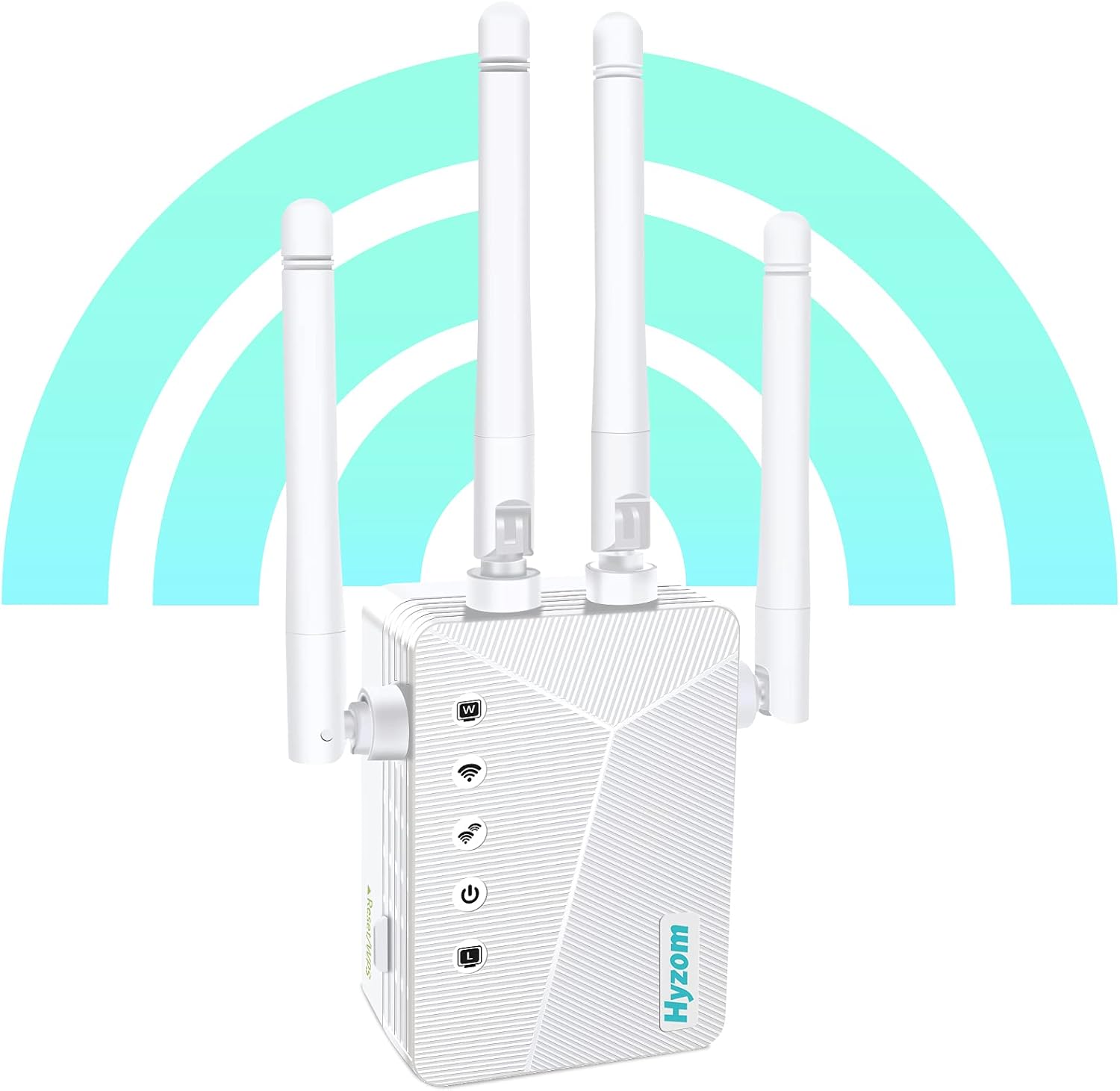 2022 Newest WiFi Range Extender Signal Booster up to 5000 sq.ft, Wireless Internet Repeater Wi-Fi Booster and Signal Amplifier with Ethernet Port, 1-Key Setup, 5 Working Modes Pack of 2
