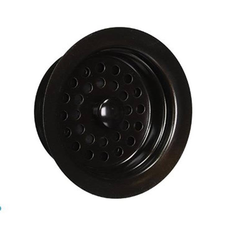 Jaclo 2827-MBK Disposal Flange with STRAINER - Matte Black