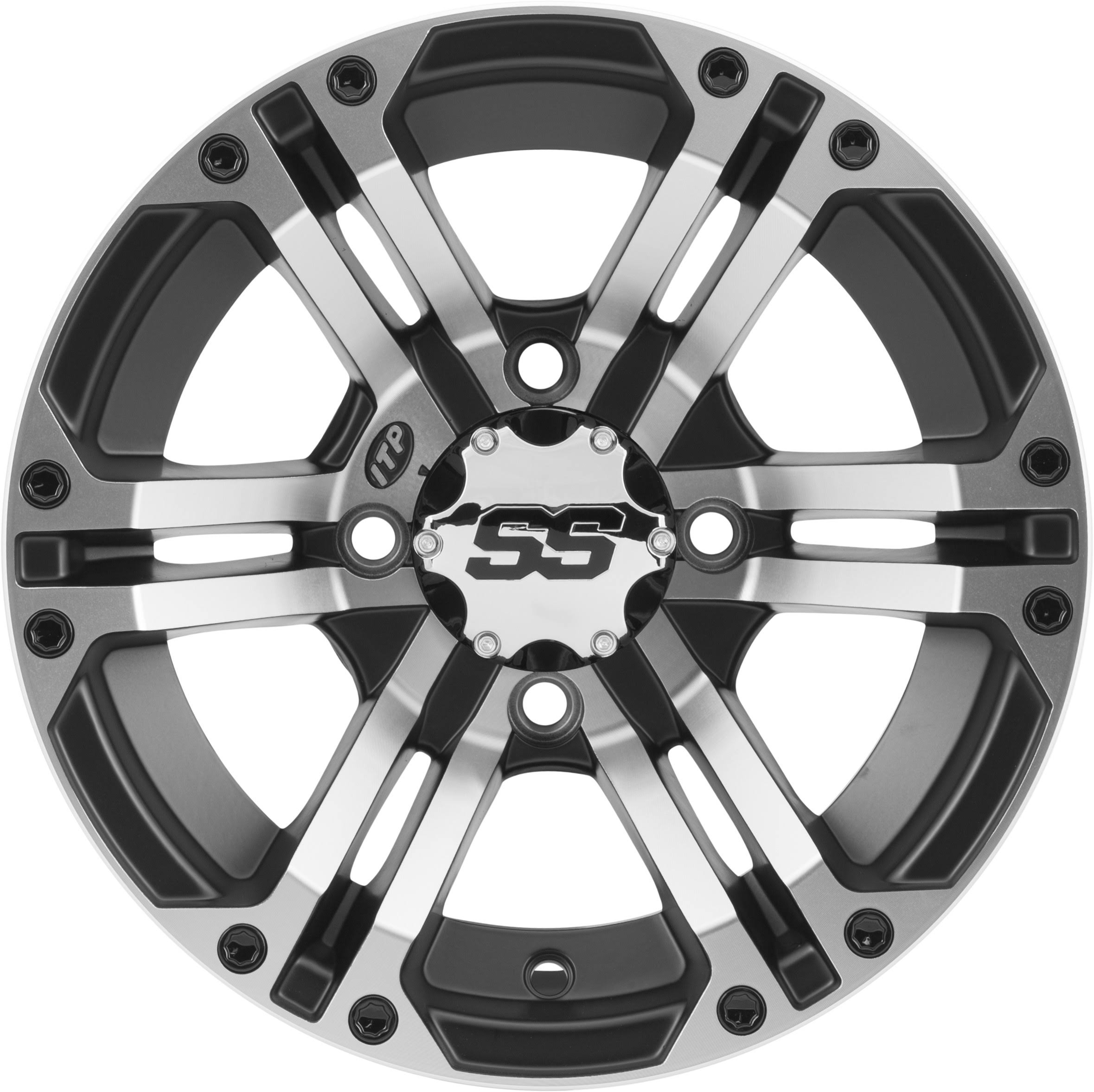 I.T.P. 1422232404B Ss212 Wheel 14x6 4/137 12mm 4+2 Machined