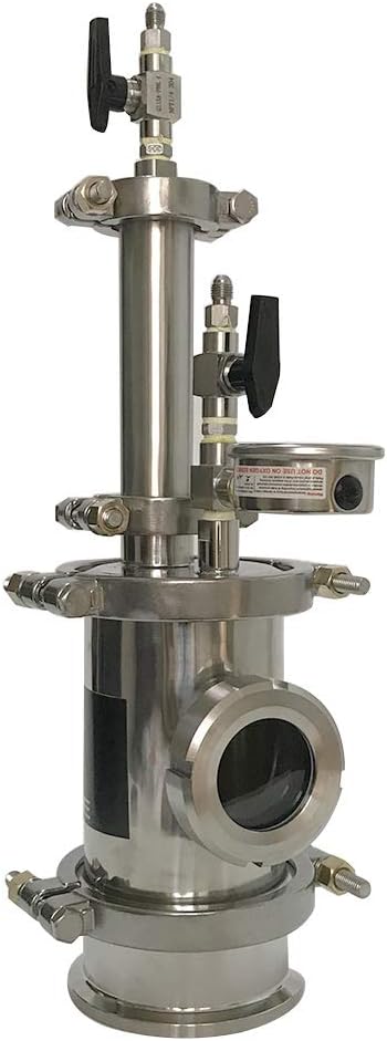 ABLAZE Mini Vacuum Chamber with 45g Capacity Splatter Platter with Sight