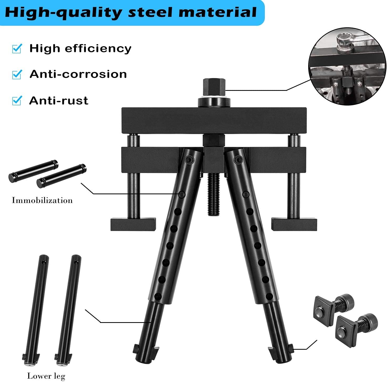 Bonbo Universal Cylinder Liner Puller Assembly for Caterpillar CAT Mack Cummins on Wet Liners 3-7/8