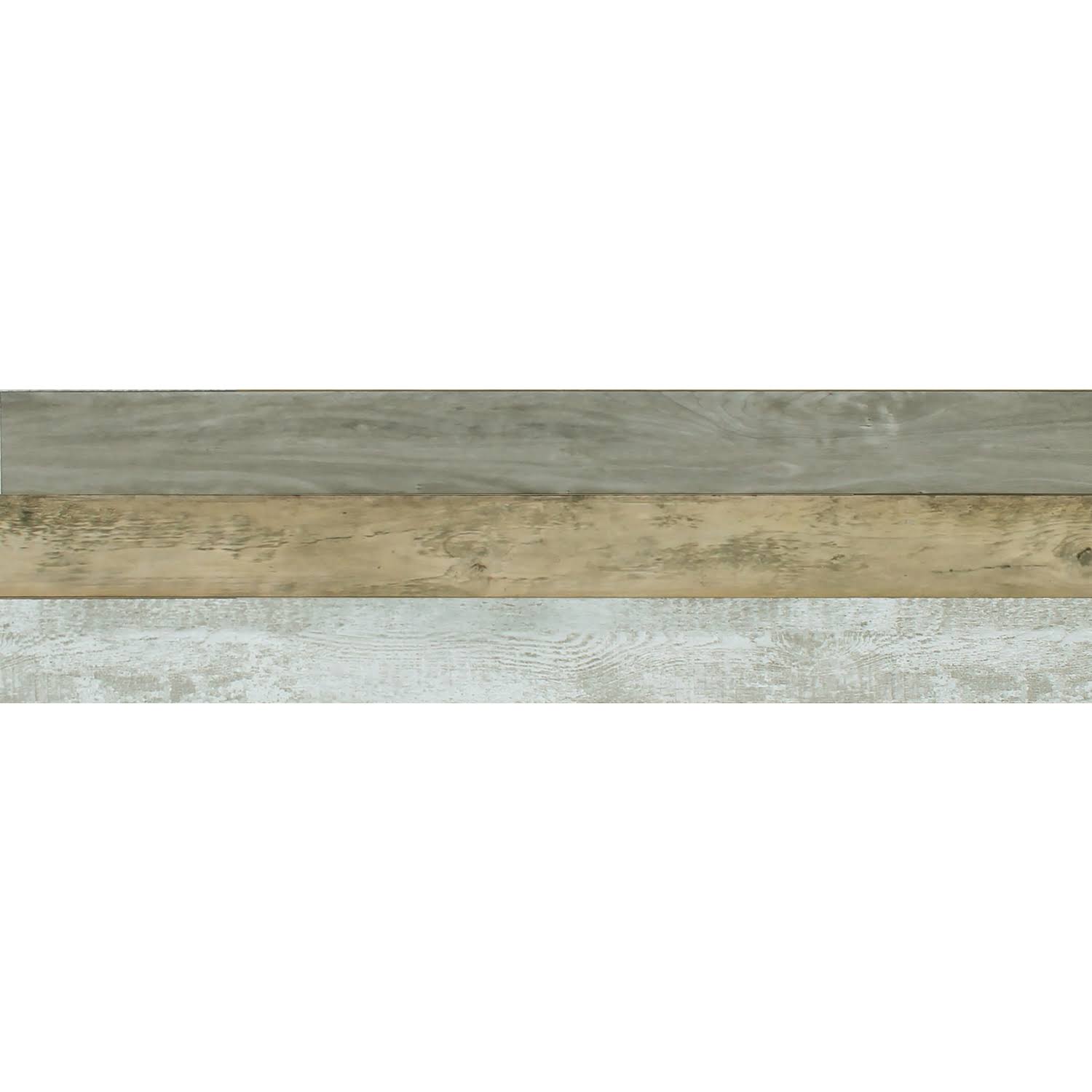 IP MOULDING Accent Plank Wall Panel PVC 1/4 in. H x 4-1/2 in. W x 4 ft. D Assorted