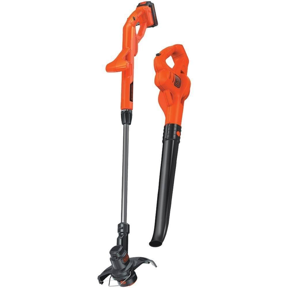 Black+decker Lcc221 20V Max Lithium String Trimmer/Edger Plus Sweeper Combo Kit, 10x22