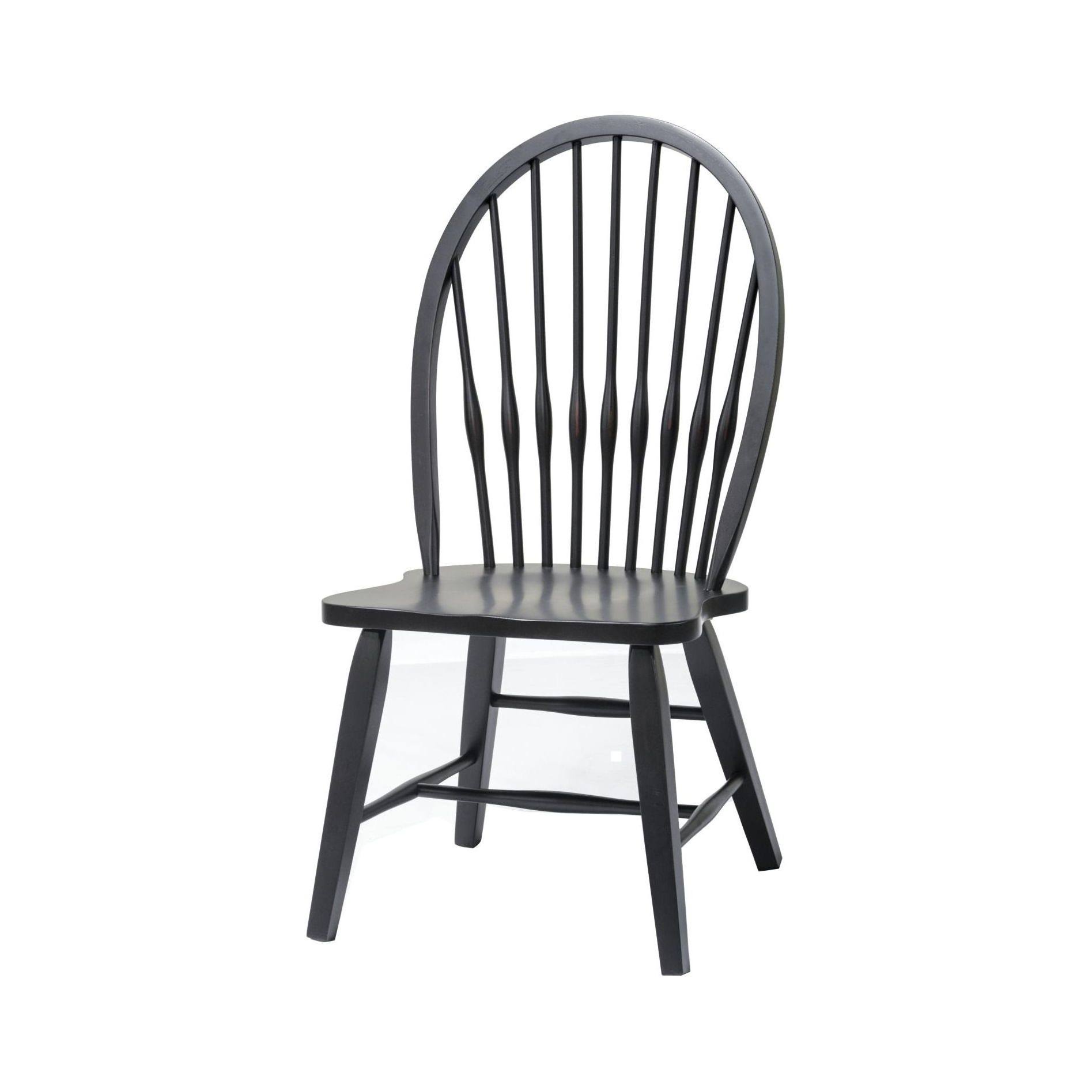 Chelsea Home Summerwood Black Side Chair - 82SM001-C-B