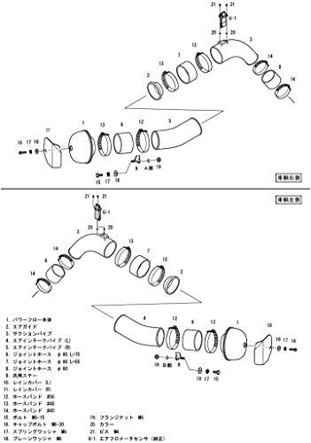 HKS 70020-AN107 Racing Suction Intake Series (RS R35 GT-R VR38DETT (My11))