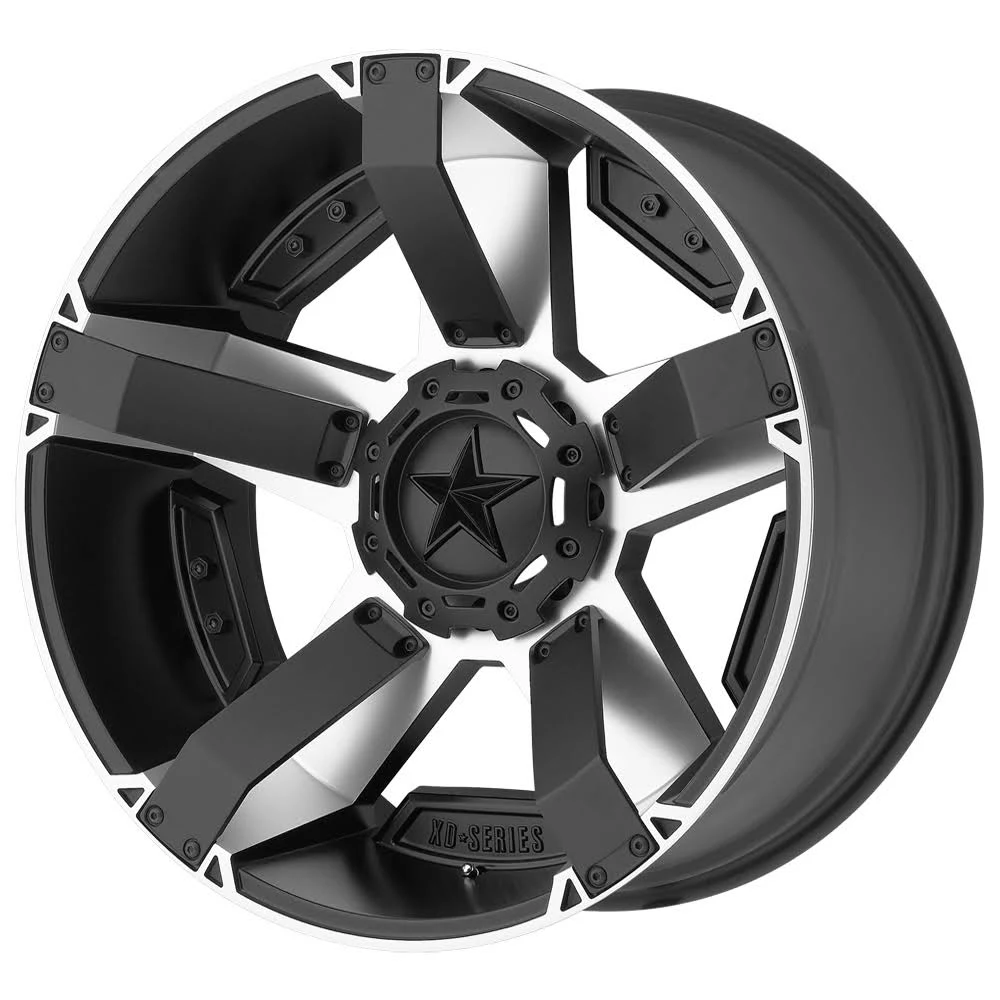 XD Machined Black Rockstar II Wheel XD81178054535