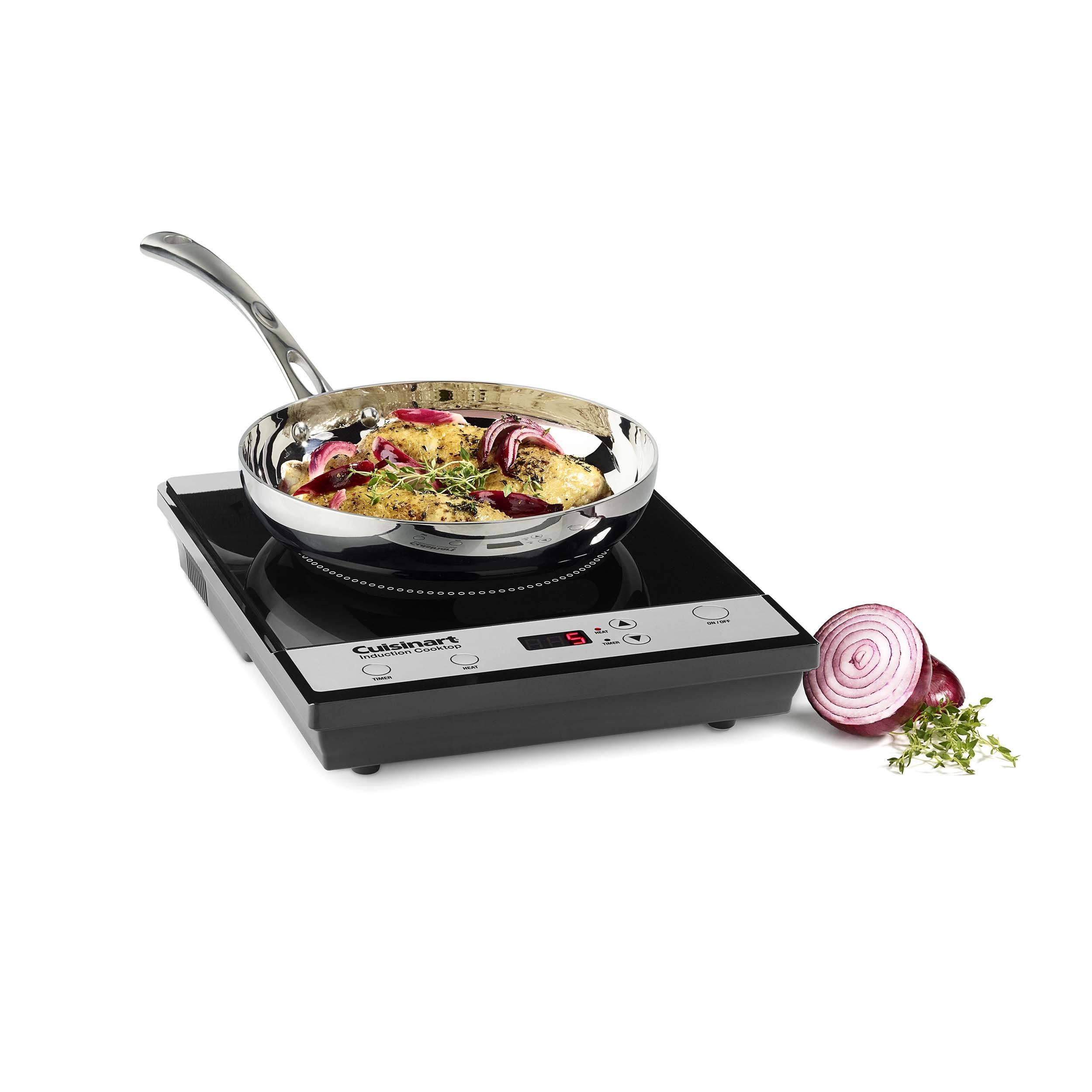 Cuisinart Specialty Appliances Induction Cooktop, White/Black
